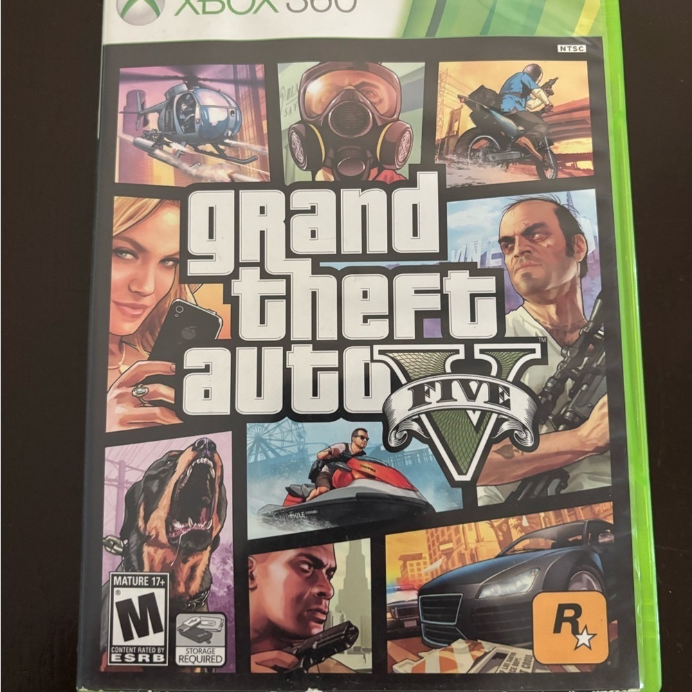 Grand Theft Auto V (Microsoft Xbox 360, 2013) 1 Disc
